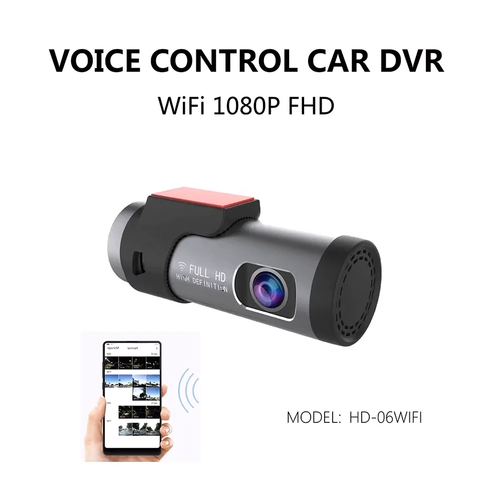 

2020 Smart Voice Control Car DVR FHD 1080P Wifi Car DVR Night vision Dash Cam Camera Video Recorder