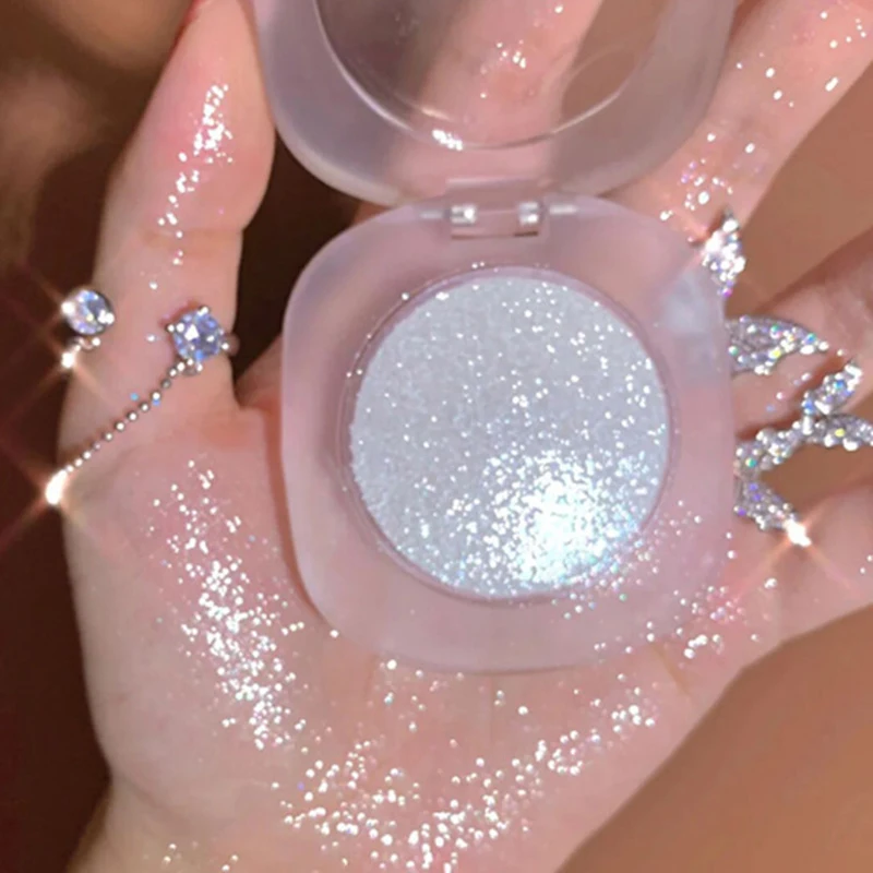 

Diamond Glitter Mashed Potatoes Highlighter Diamond Highlighter Makeup Gel Face and Body Brighten Glitter Natural Contour Makeup