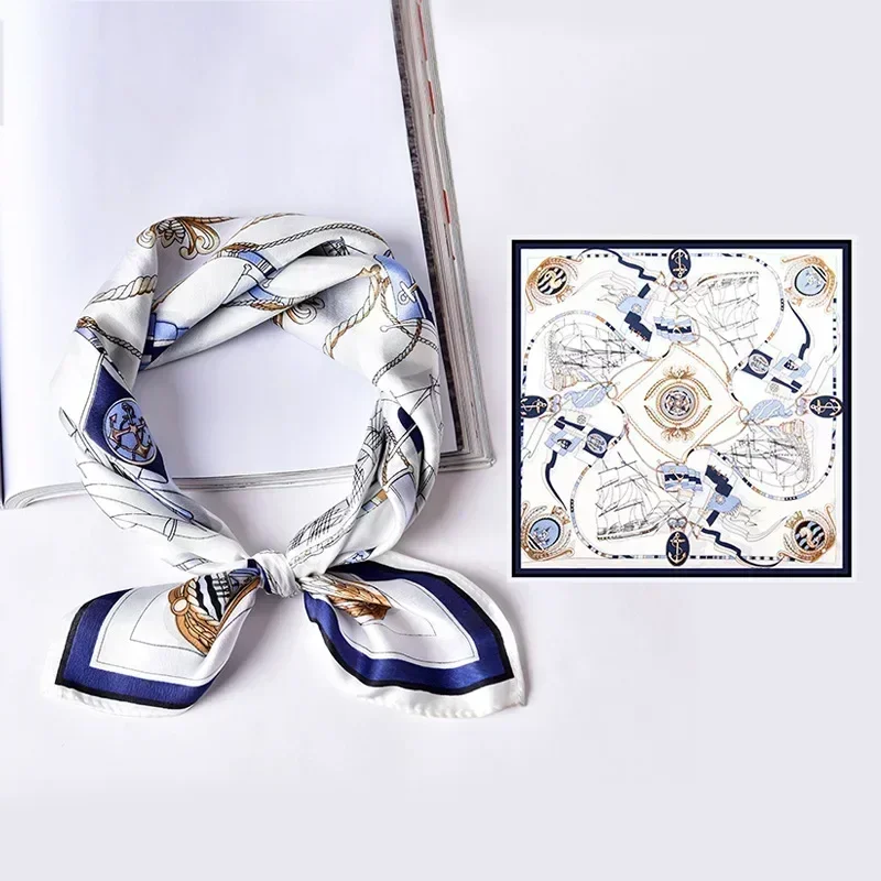 Летние шелковые шарфы