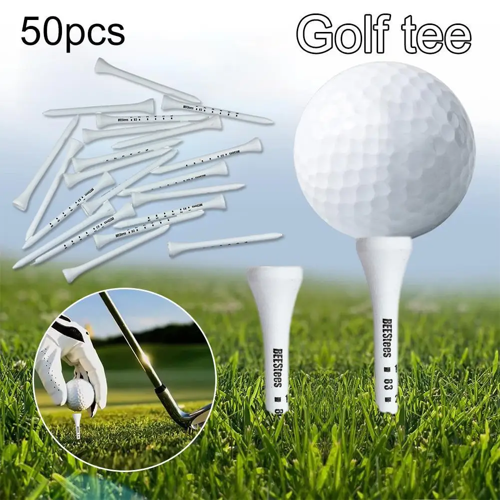 

50 шт., деревянные Тройники для гольфа