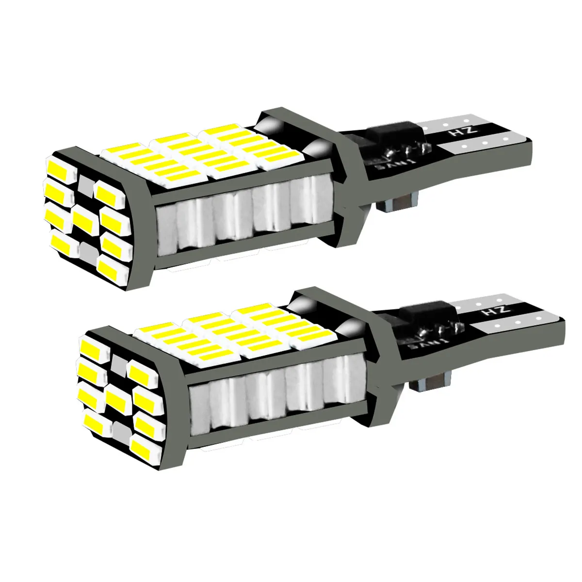 

2 шт. W16W 921 912 T15 светодиодный задний указатель поворота противотуманные фары заднего хода для 12 В автомобильных лампочек