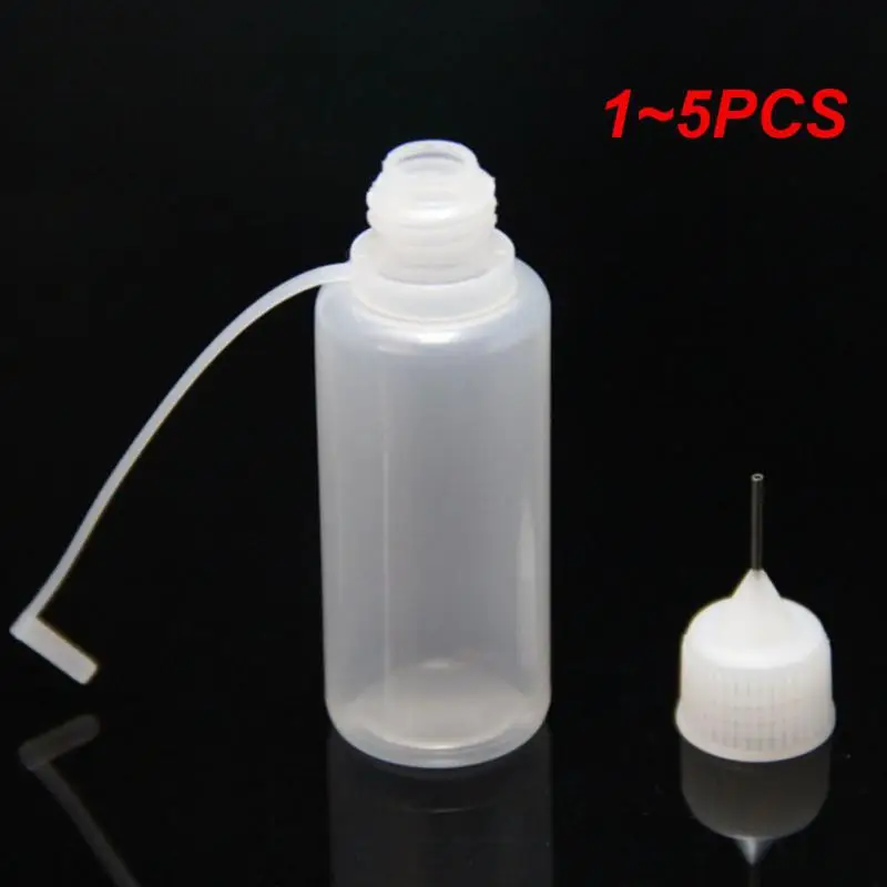 

1~5PCS /Lot Vial Small Container Drop Bottles PE Glue Applicator Needle Squeeze Bottle For Paper Quilling DIY Scrapbooking