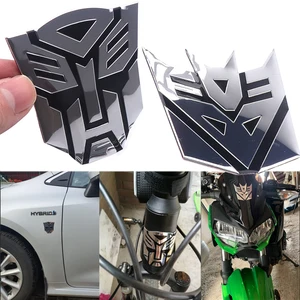 Autobot 3D Автомобильная наклейка с логотипом трансформера значок задняя наклейка для мотоцикла велосипеда автомобиля украшение