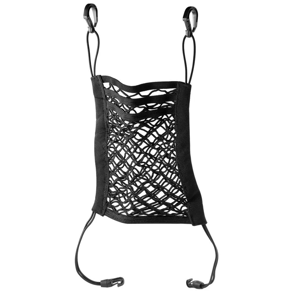 

Сетчатый карман для автомобильного сиденья, сетчатый карман для хранения, трехслойный, четырехсторонний, эластичный