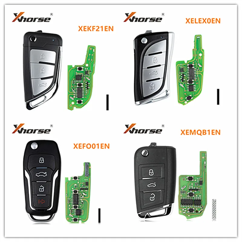 

1/2/5 шт. Автомобильный Дистанционный ключ XEDS01EN XEFO01EN XEMQB1EN XEKF20EN XEKF21EN XELEX0EN Xhorse дистанционный ключ с супер чипом