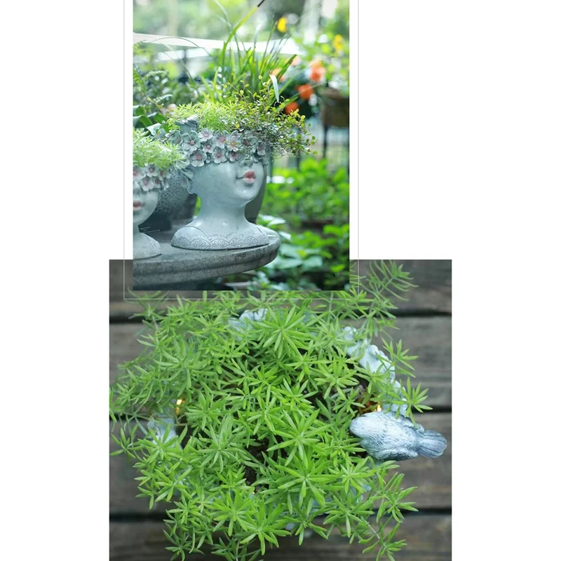 Садовые статуи на солнечной батарее садовые для маленькой девочки кормушка птиц