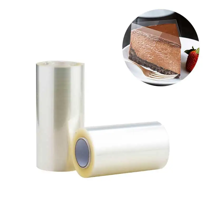 

Transparent Clear Mousse Surrounding Edges Wrapping Tape For Baking Cake Collar Roll Packing DIY Cake Decorating Tools