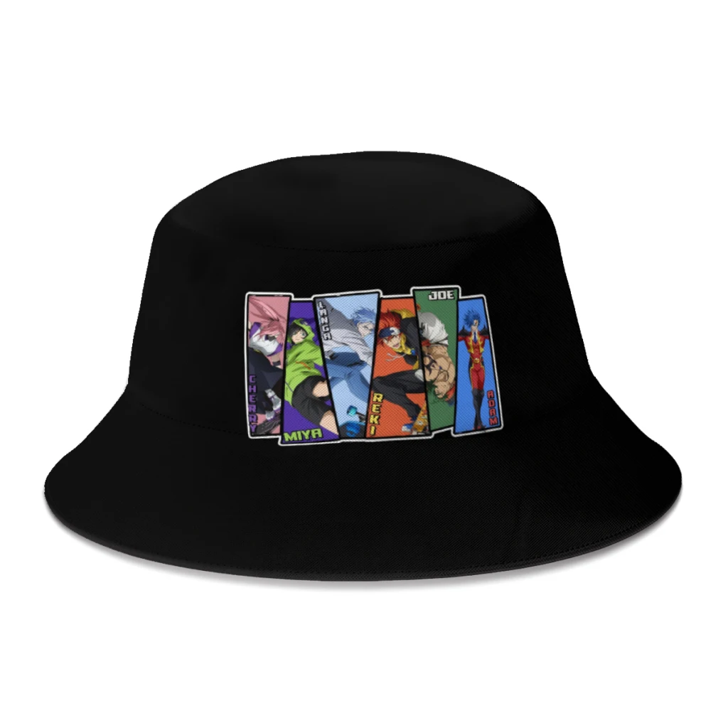 

Sk8 The Infinity Anime Fisherman Hats Unisex Hasegawa Langa Kyan Reki Miya Spring Bucket Hats Fishing Gorros Panama Sun-Proof