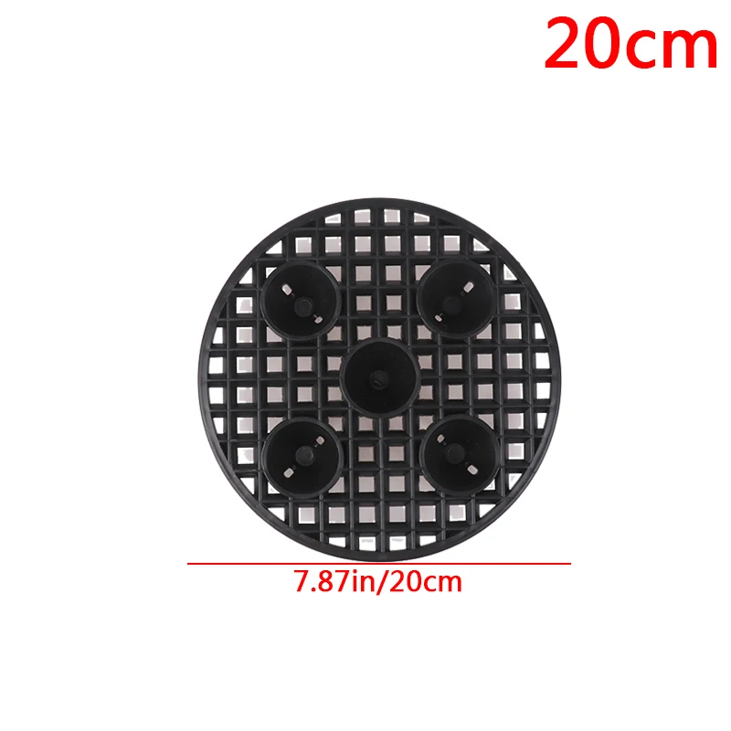 Подставка для горшков TPXCKz черная пластиковая 20/30/40 см