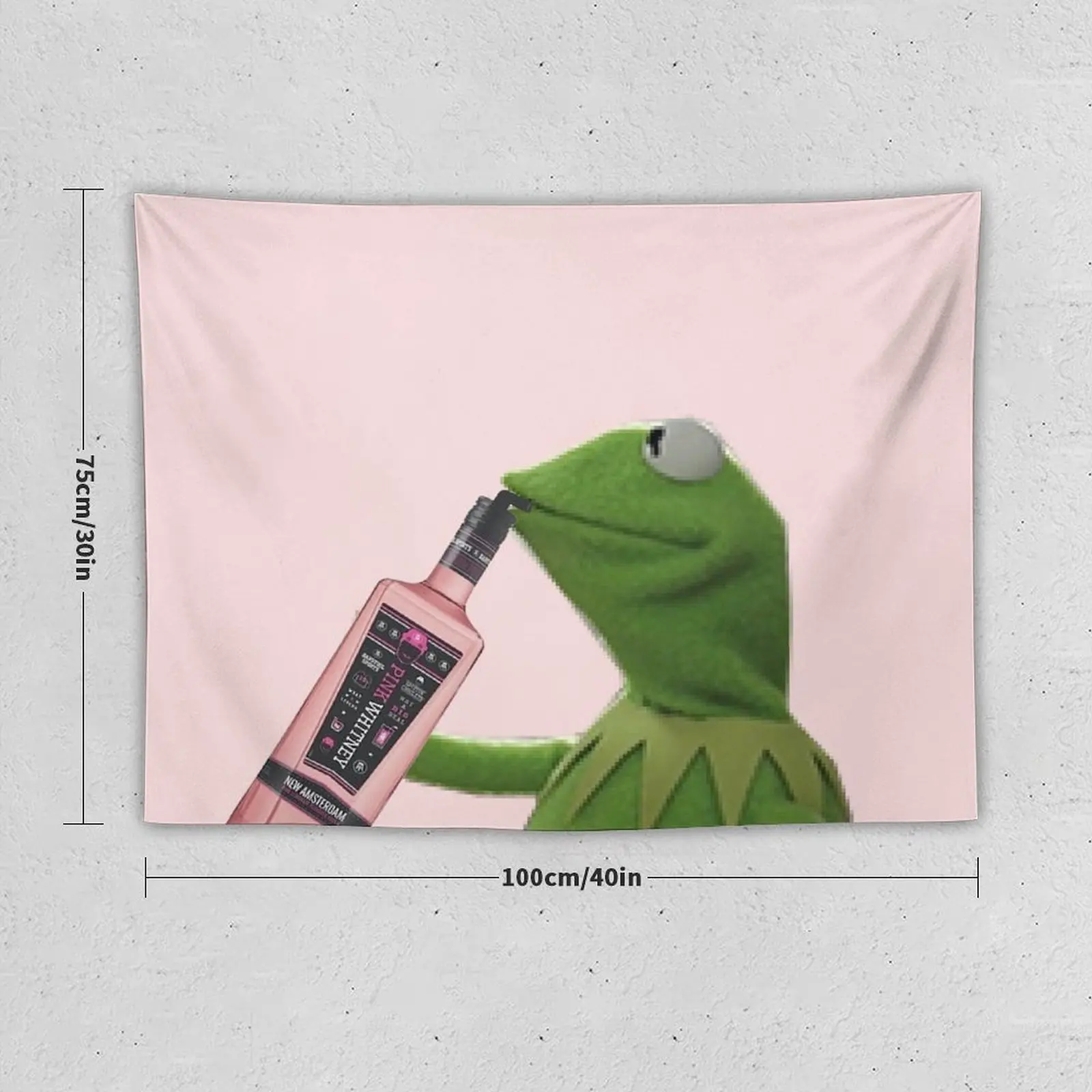 Кермит розовый белый гобелен кавайный декор комнаты для спальни декоративные