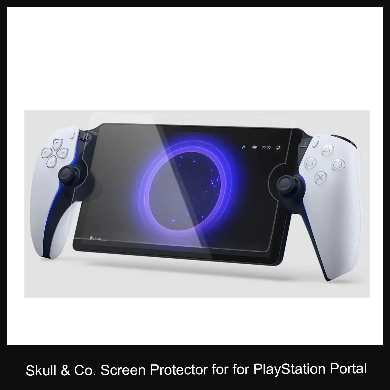 Защитная пленка из закаленного стекла Skull & Co. для игровой консоли PlayStation Portal PS