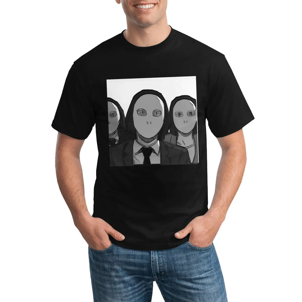 

Hellbound The New Truth Society T Shirt Scary Masked Vip Summer 100 Cotton T-Shirt Plus size Print Tee Shirt Man
