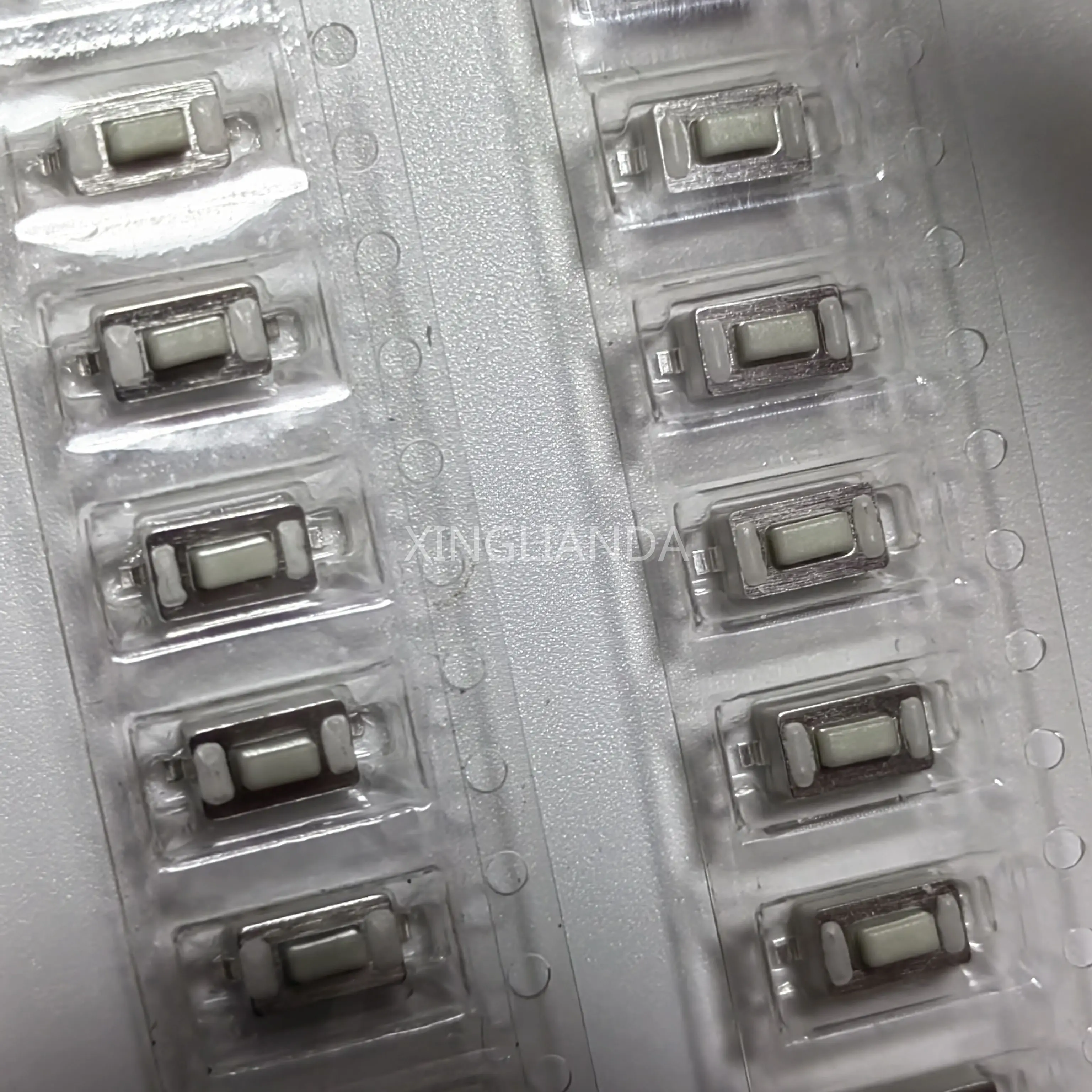 100 шт. 3X6X5MM 2-контактный SMD тактовый кнопочный белый сенсорный переключатель 3*6*5