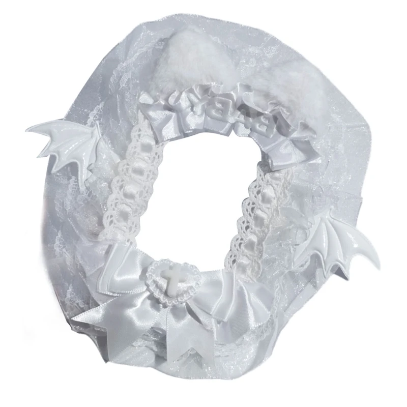 Держатель для фотокарт с кошачьими ушками держатель крыльями ангела и цепочкой