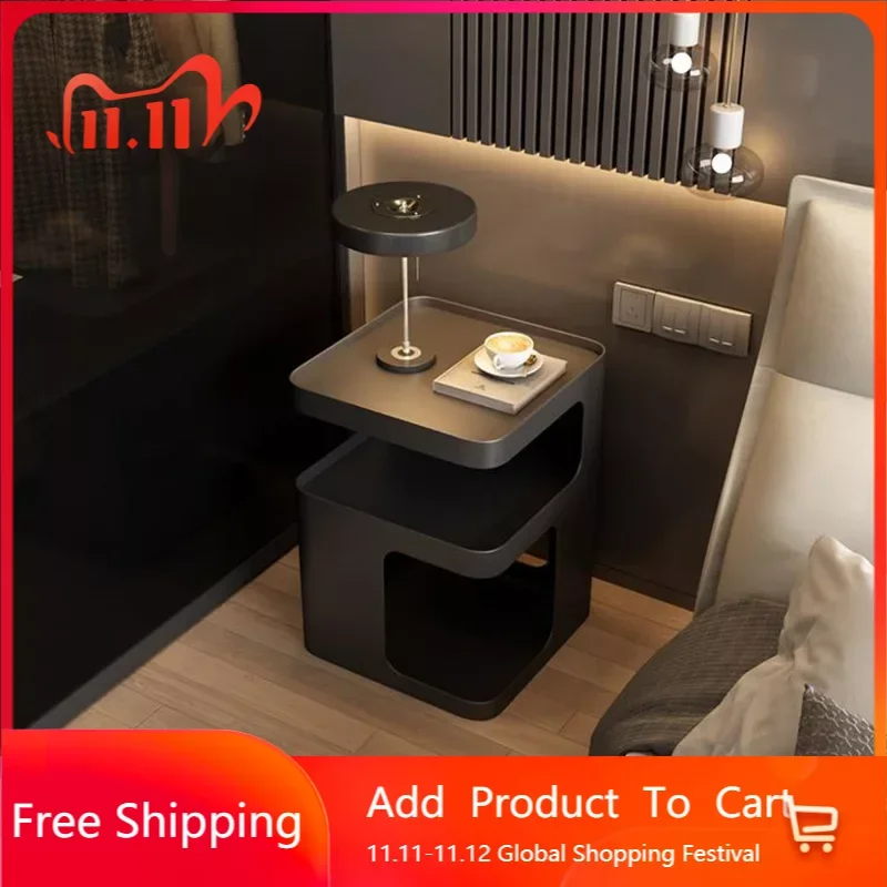 

Aesthetic Design Nightstand Drawers Modern Storage Nightstand Minimalist Nordic Black Muebles Para El Hogar Bedroom Furniture
