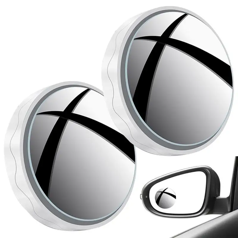 

Автомобильное Зеркало для слепых зон, 1 пара, регулировка на 360 градусов, зеркало заднего вида, присоска, круглые зеркала для слепых зон для автомобилей, внедорожников