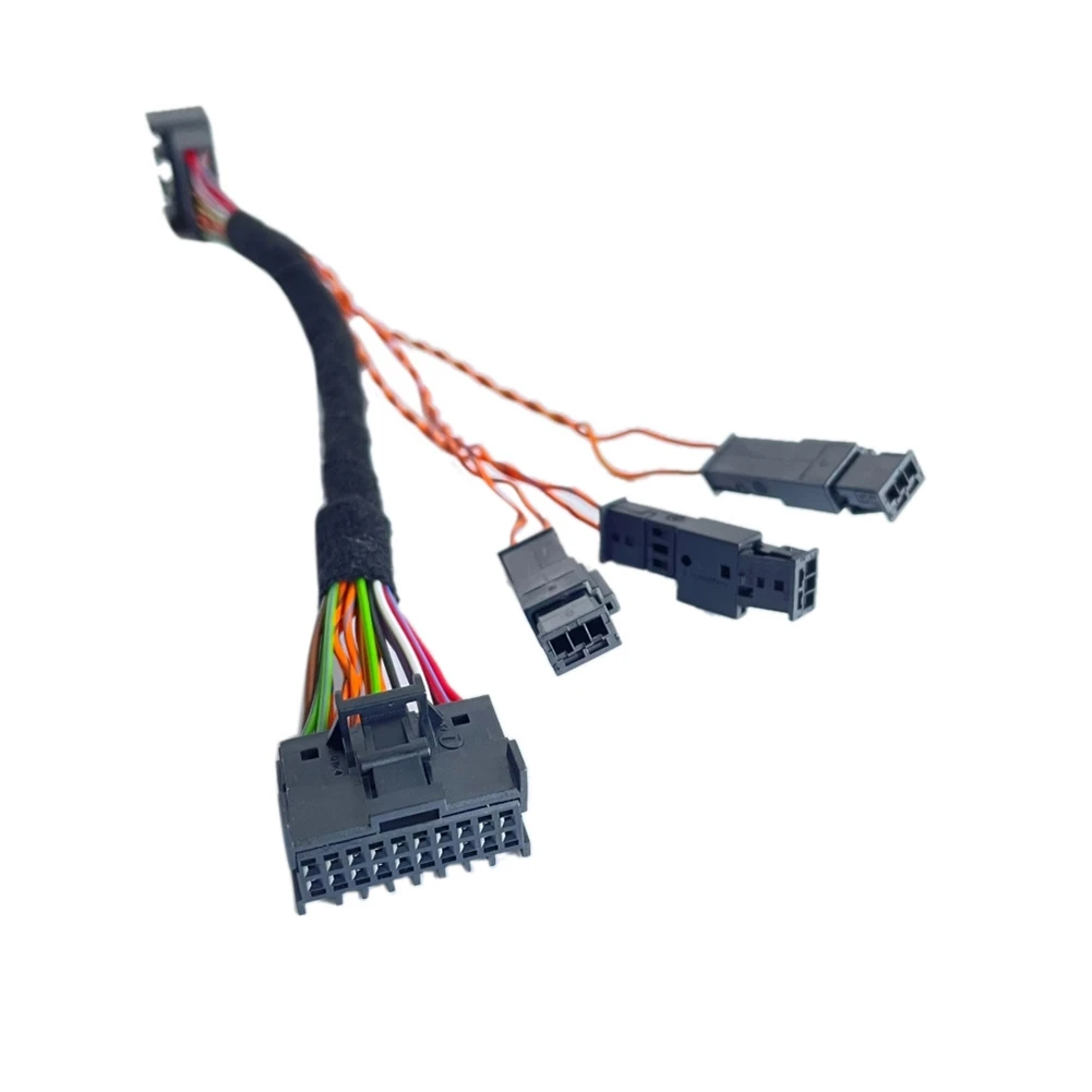 

Canbus Gateway Extension Adapter Cable Wiring Harness Splitter Plug Play Mqb Platform for Golf 7 MK7 Tiguan 2 MK2 Touran