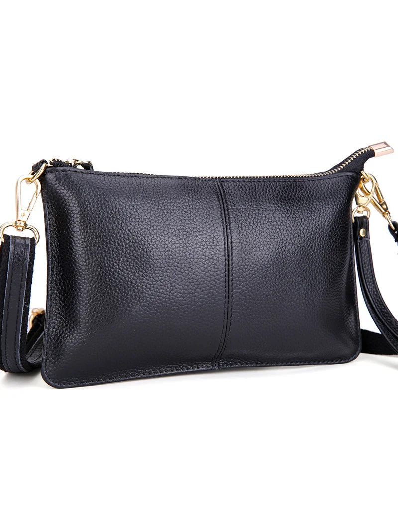 

Women Genuine Leather Day Clutches Candy Color Shoulder Bags Women's Fashion 2023 Bags Small Clutch Designer Bags Luxury