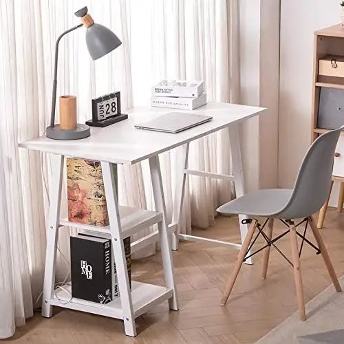 

Kawaii desk L shape desk Office desk with drawer Under desk drawer Desk white Desk l shape White l shape office desk with drawer