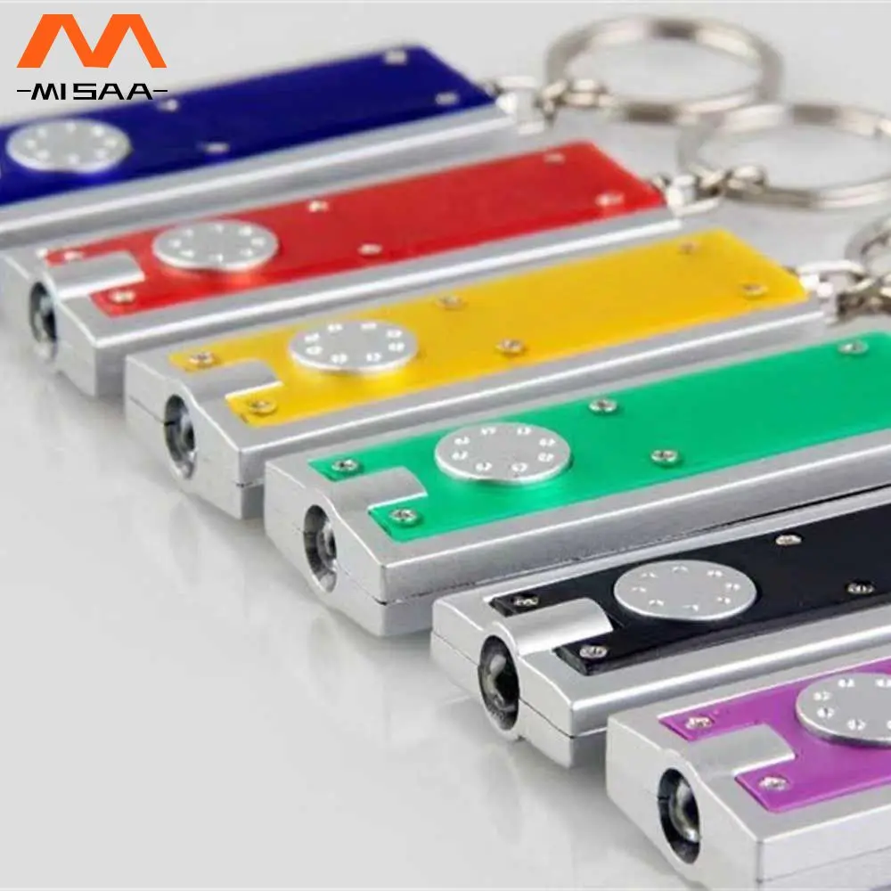 

Customizable Compact Unique Design Creative Led Light Portable Personalized Lamp Keychain Keychain Lamp Versatile Gift
