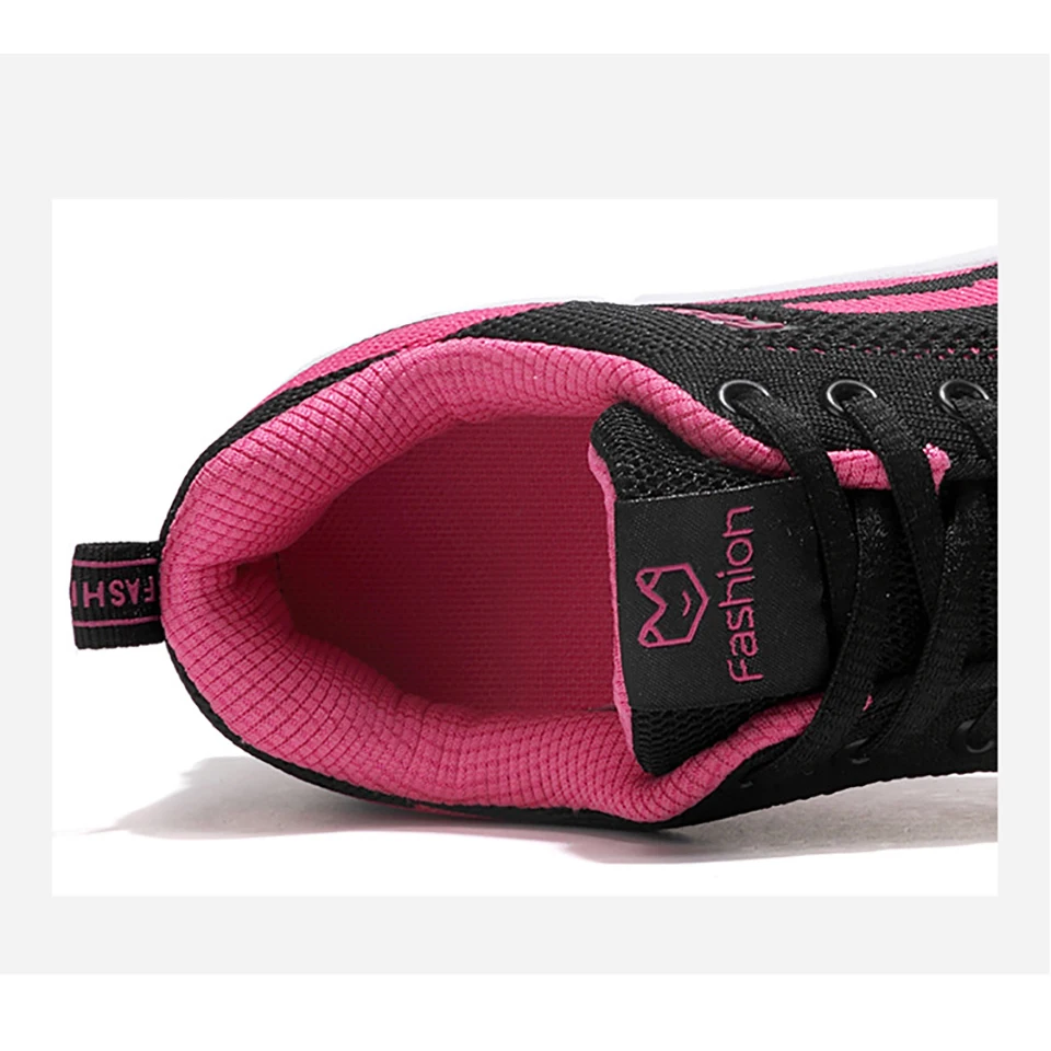 Loekeah Lightweight Women Sneakers Breathable Running Shoes Ladies Mesh Casual Shoes Fashion Outdoor Sports Footwear Tennis