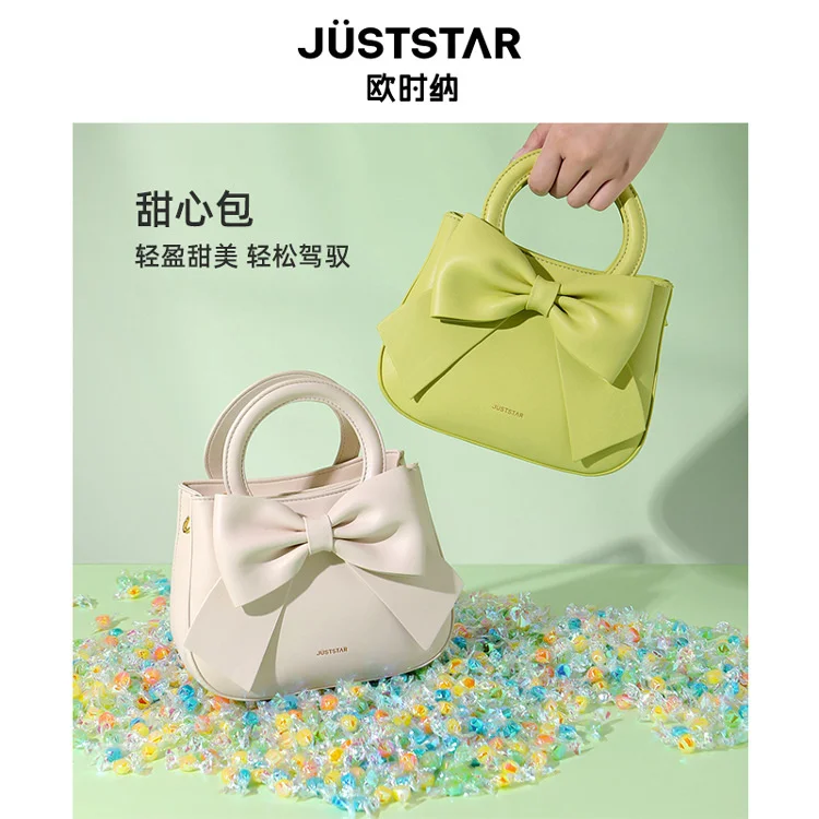 

Роскошная качественная Подлинная Брендовая женская сумка Osina 2023 Новинка милая сумка через плечо с бантом