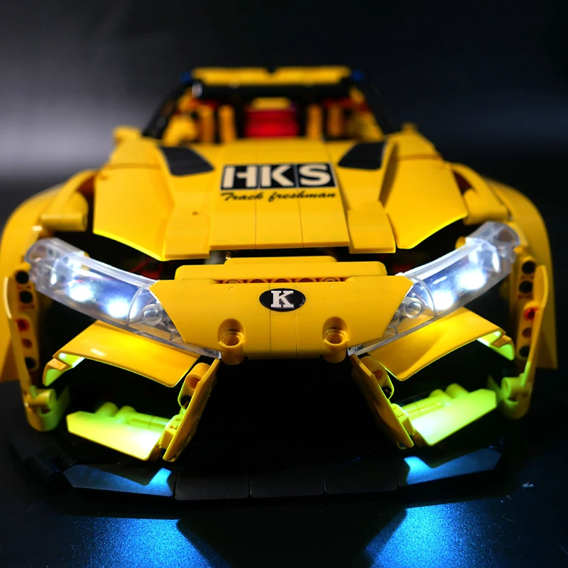 

Совместим с 10249 светодиодами для спортивных автомобилей Bull Demon Supra (только светодиодное освещение, не включает модели кирпичей)