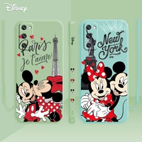 new york mickey minne cover for samsung galaxy s22 s21 s20 fe s10 plus s9 s8 note 10 20 ultra 5g liquid silicone phone cases