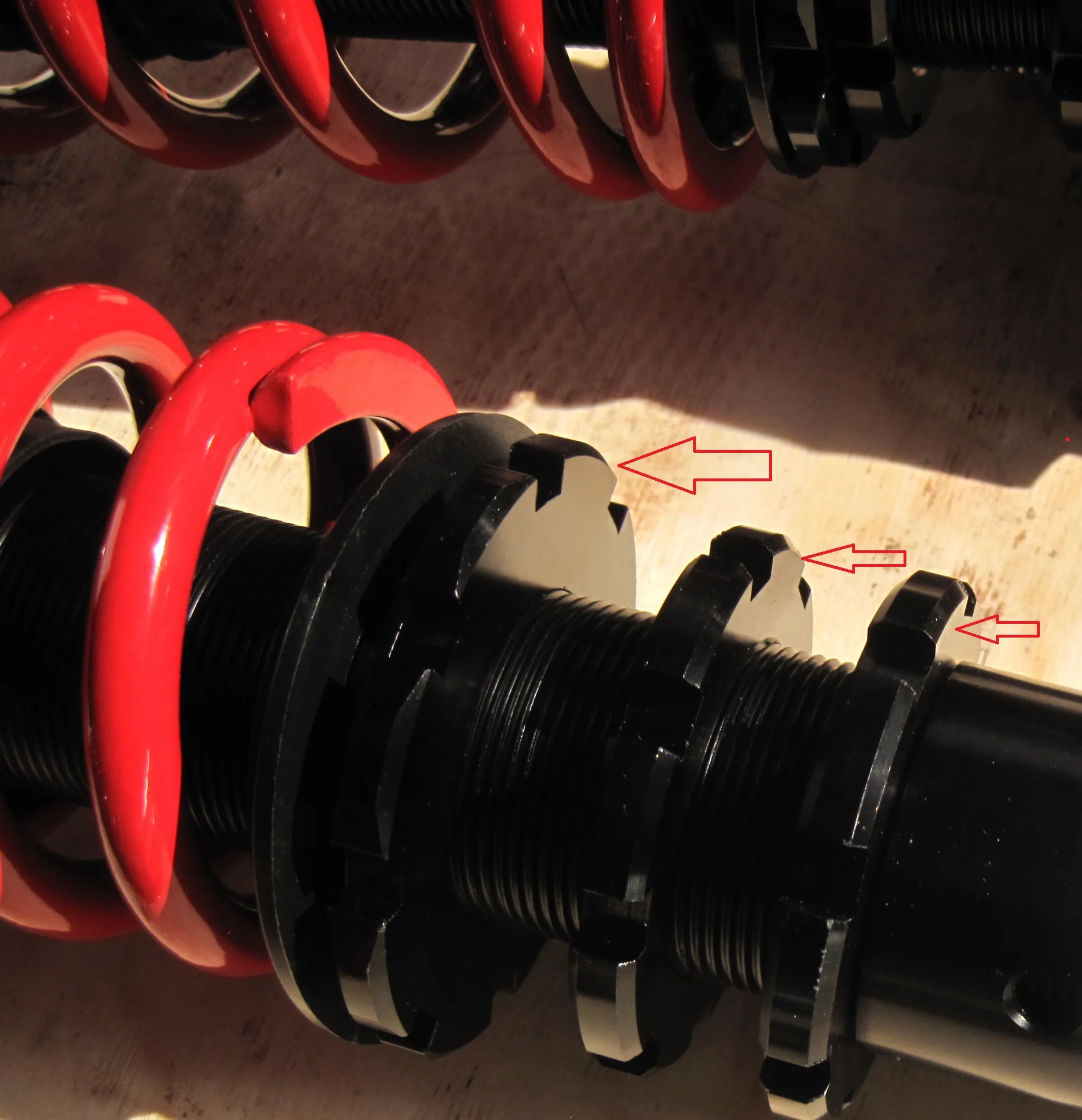 Алюминиевое пружинное сиденье стопорные гайки Резьба M50x1 5 мм для койловеров