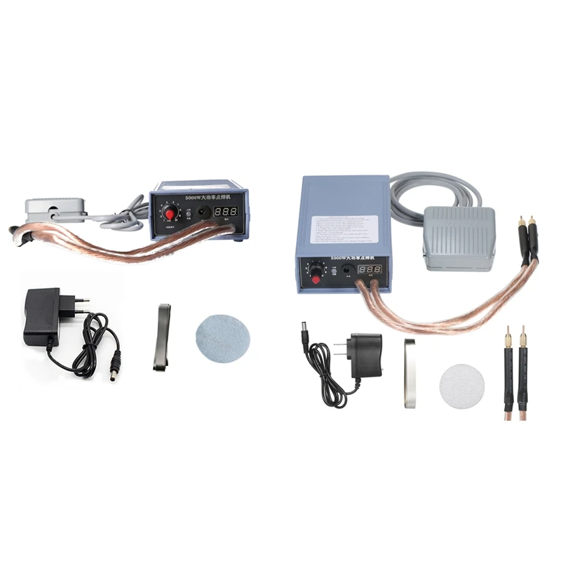 

Handheld Spot Welder High 5000W Power Spot Welding Machine 110-240V Adjustable Welders For 18650 Battery