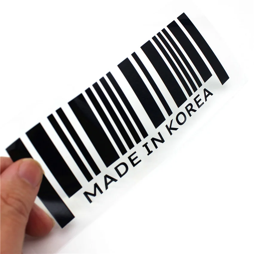 

Сделано в Корее, флаг автомобиля, мотоцикла, Виниловая наклейка, ПВХ наклейка, Стайлинг для Hyundai Motor Kia Shuanglong Daewoo