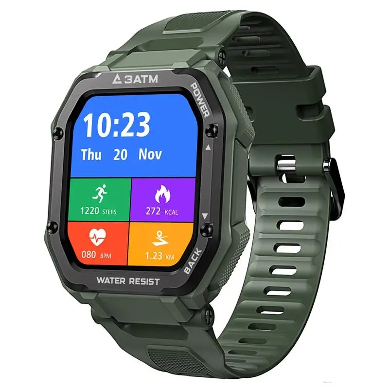 

KOSPET ROCK Smart Watch Outdoor Sport Watch For Men Waterproof Bluetooth Watch Heart Rate Monitoring