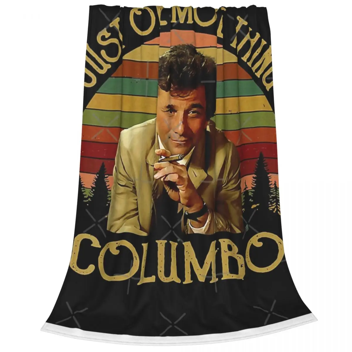 Одеяло из фильма Коломбо для мужчин и женщин только одна вещь покрывало на