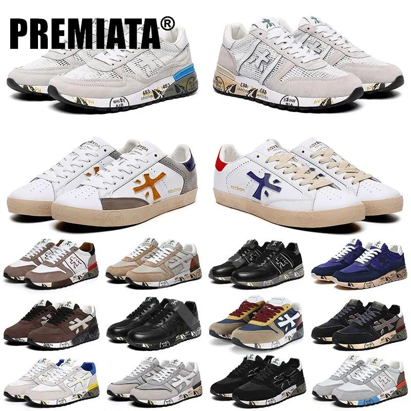 

PREMIATA Italy brand Casual Shoes Designer steven genuine training Mick Lander sneakers Platfrom Mens Outdoor Sports Trainers