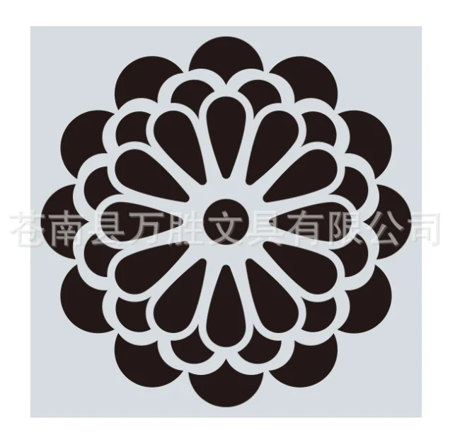 

Flower Mandala DIY Layering Stencils for scrapbook/photo album Painting Scrapbook Coloring Embossing Album Decorative Template