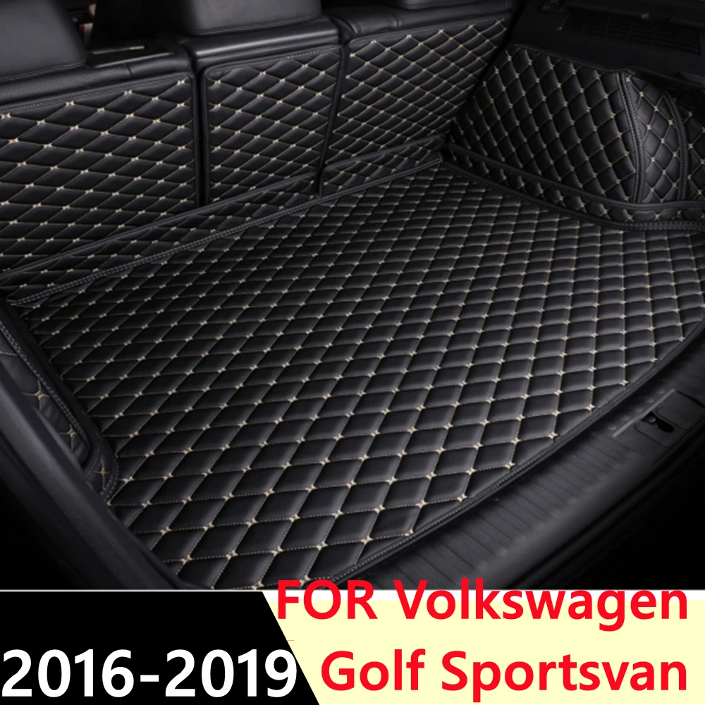 

Коврик для багажника автомобиля для Volkswagen VW Golf Sportsvan 2016-19, подходит для любой погоды XPE, задний Чехол для груза, коврик, подкладка для багажник...