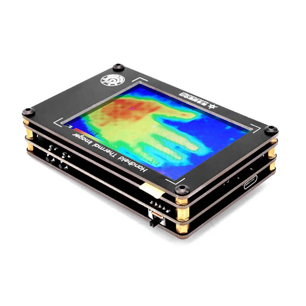 Цифровой Инфракрасный Тепловизор MLX90640 USB источники питания TFT-дисплей ручные