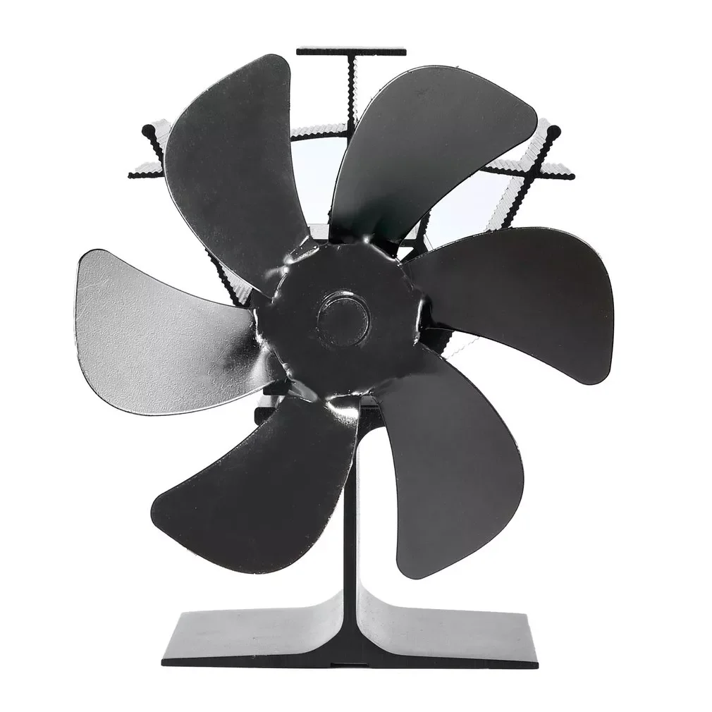 

Thermal Power Fan Portable Duct 6-blade Aluminum Alloy Silent Fireplace Thermal Power Fan SF105G SF105S 205G 205S