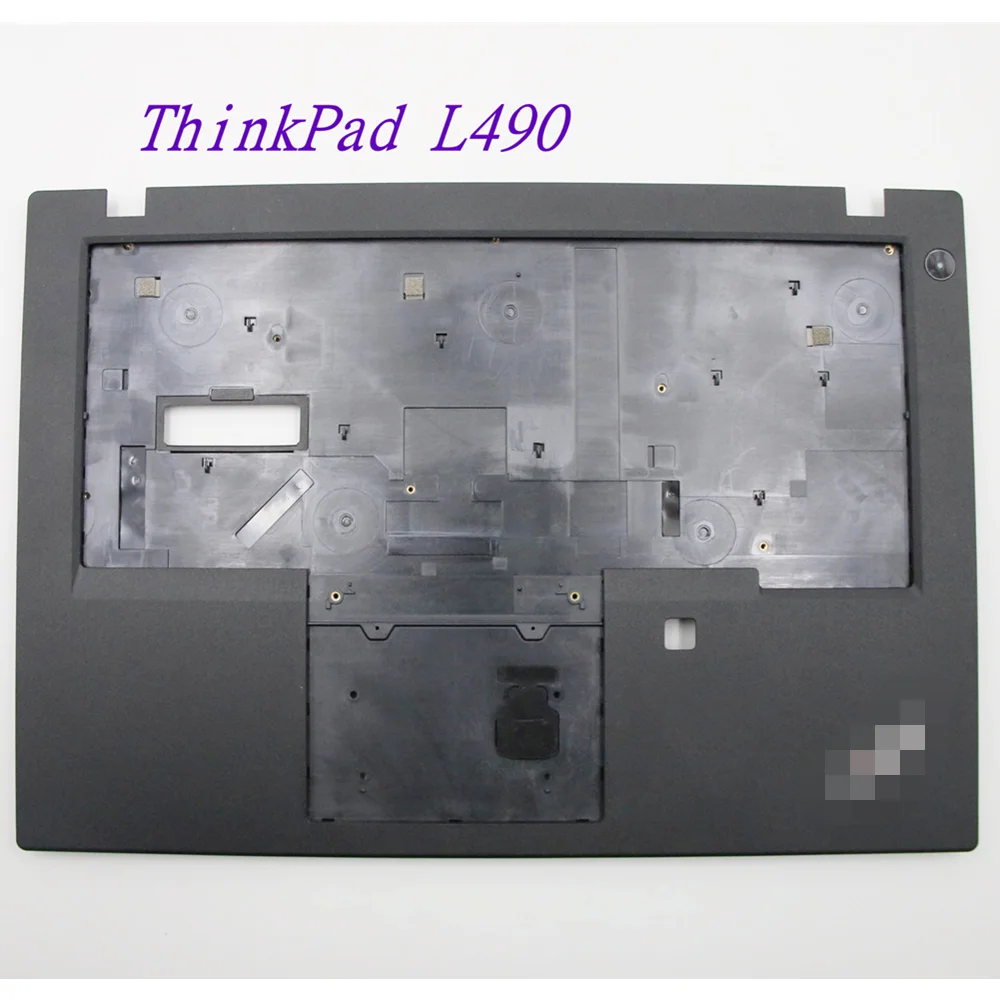 

New/Orig for Lenovo ThinkPad L490 Laptop Palmrest C Cover Upper Case Keyboard Bezel with Fingerprint Hole 02DM328 5CB0W74087