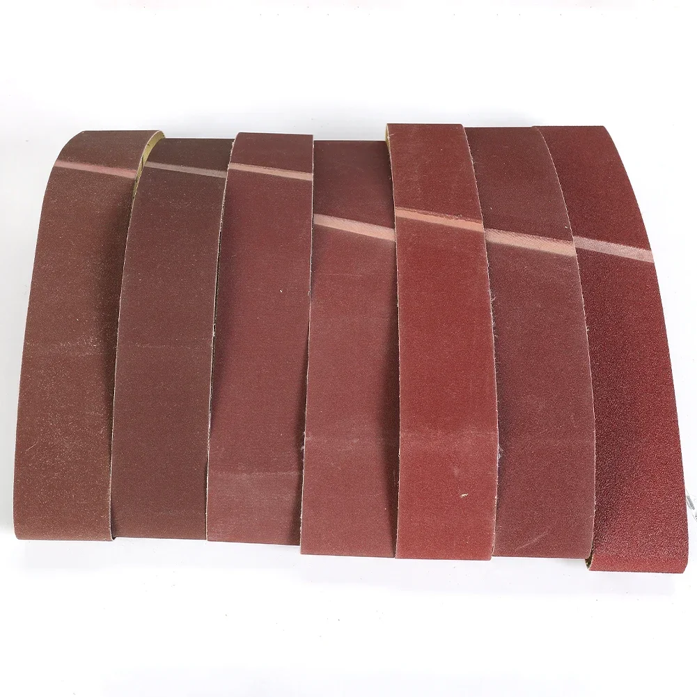 7 шт. 50X686 мм шлифовальная абразивная лента для металла дерева машина зернистость