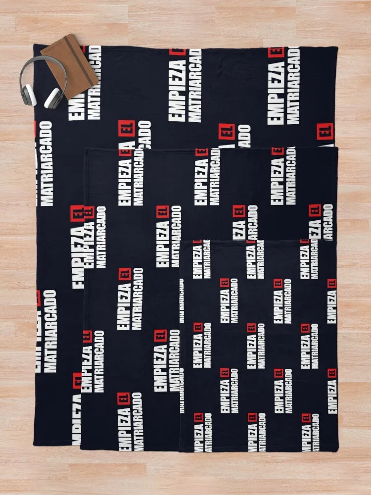 Классическое одеяло EMPIEZA EL MATRIARCADO мягкие плюшевые клетчатые большие одеяла