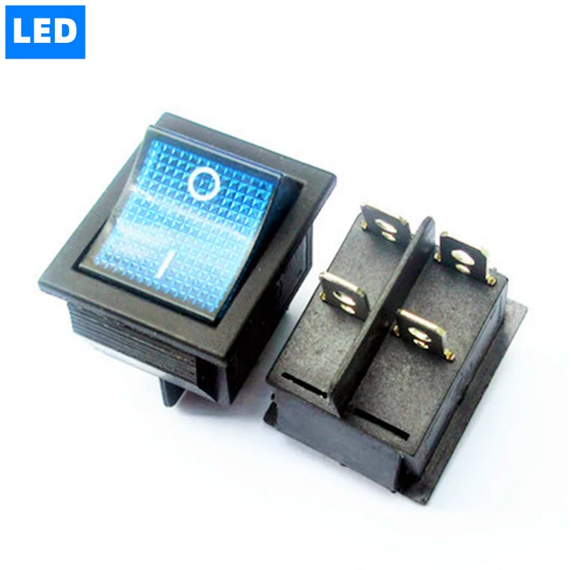 

Кулисный переключатель KCD4 2-позиционный 4/6 контактов