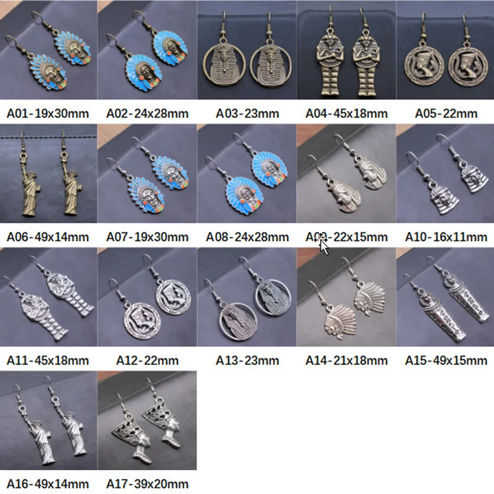 

New Arrival Pharaoh Chief Drop Earrings For Women Handmade Jewelry