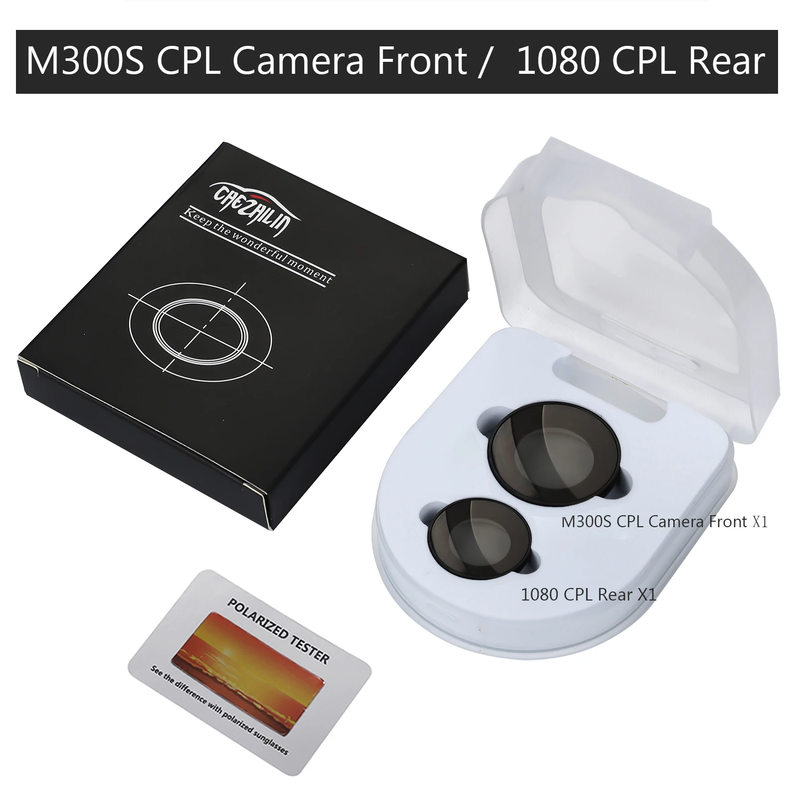 

Для AZDOME Dash Cam M300S CPL-фильтр для задней камеры AZDOME 1080 CPL-фильтр