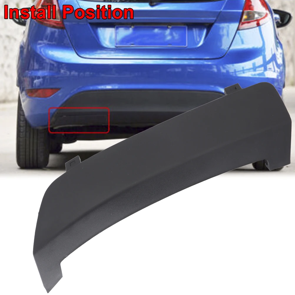 Для Ford Fiesta MK7 2008 2009 2010 2011 2012 2013 2014 2015 2016 задний бампер автомобиля фаркоп крышка OE #