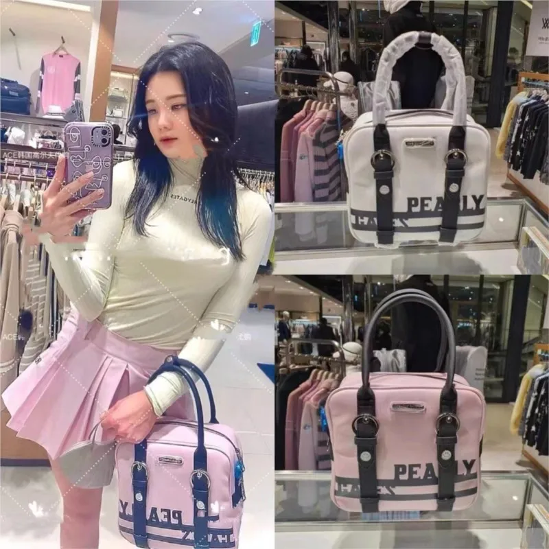 Golf Sports Fashion Women's Shoulder Bag Waterproof Leather Ladies Handbag