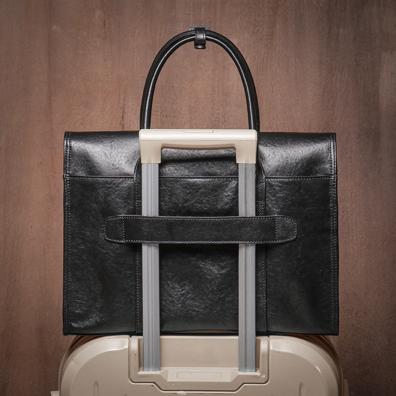 Сумка GURO мужская из натуральной кожи роскошный портфель воловьей Повседневная