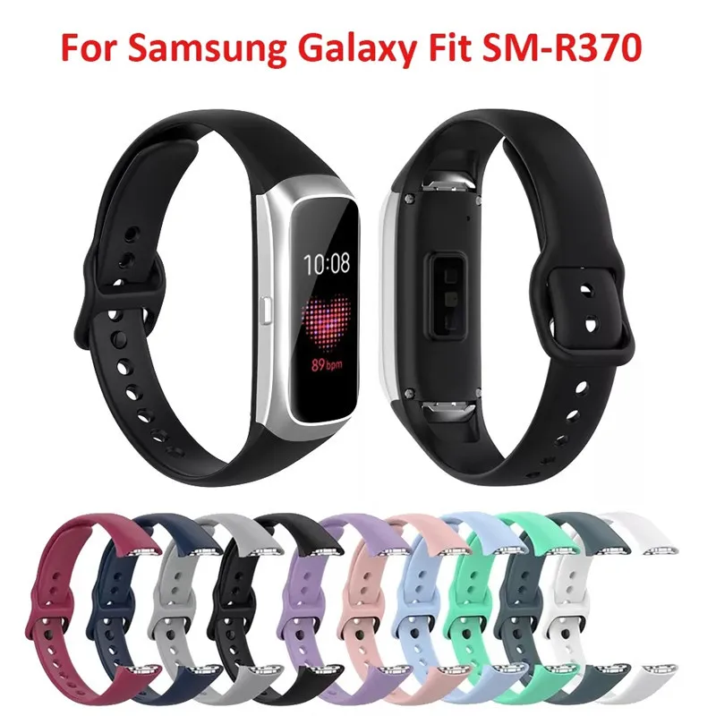 

Correa For Samsung Galaxy Fit SM-R370 Smart Soft Silicone Bracelet Strap Sports Watch band Belts For Galaxy Fit R370