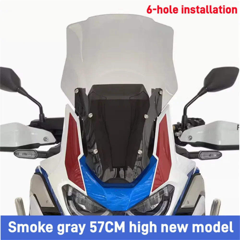 

Для Honda Africa двухцилиндровый CRF1100 CRF1000 ADV модифицированный с высоким лобовым стеклом, аксессуары для переднего лобового стекла