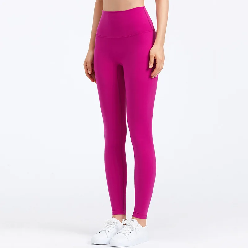 

Quality Leggings Sport Women Fintess Tight High Waist Yoga Pant Butter Soft Gym Clothe 100%squat Proof Compression Athletic